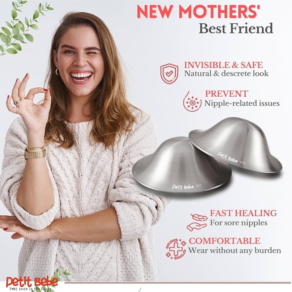 Silver Nipple Shields